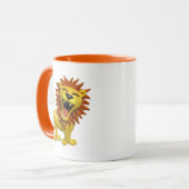 Mug Lion hurlant (Devant gauche)
