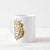 Mug Lion King Tête jaune Luxe (Devant gauche)