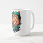 Mug Lion la jungle (Devant droit)