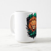 Mug Lion la jungle (Devant gauche)