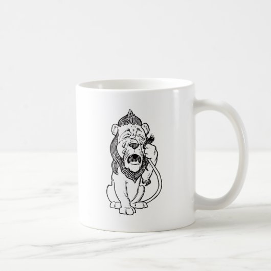 Mug Lion lâche (Droite)