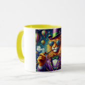 Mug Lion/Louisiana Mardi Gras (Devant gauche)