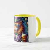 Mug Lion/Louisiana Mardi Gras (Devant droit)