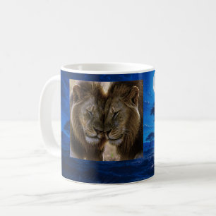 Mug Lion Love Night