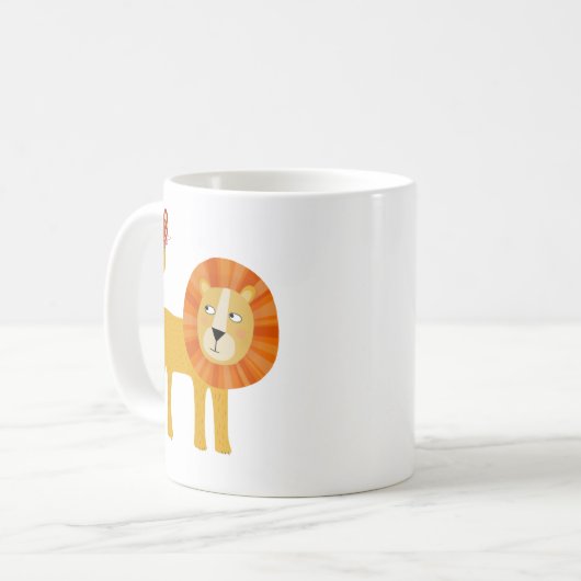 Mug Lion mignon (Devant gauche)