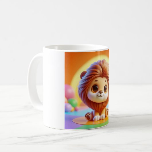 Mug Lion mignon (Devant gauche)