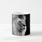 Mug Lion noir blanc (Centre)