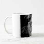 Mug Lion noir blanc (Gauche)