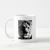 Mug Lion noir et blanc (Gauche)