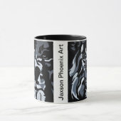 Mug Lion noir et blanc (Centre)