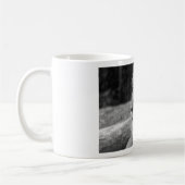 Mug Lion noir et blanc - Animal sauvage (Gauche)