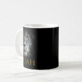 Mug Lion Of Judah Jesus Christian Faith Over Fear Prem (Devant gauche)