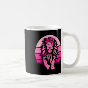 Mug Lion Pink Byndana Sensibilisation au cancer du sei