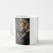Mug Lion Steampunk (Devant gauche)