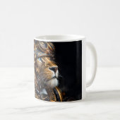 Mug Lion Steampunk (Devant droit)