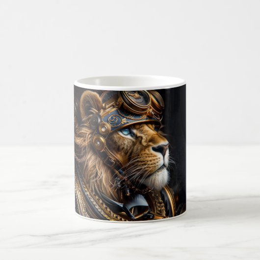 Mug Lion Steampunk (Centre)