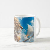 Mug Lion Steampunk (Devant droit)