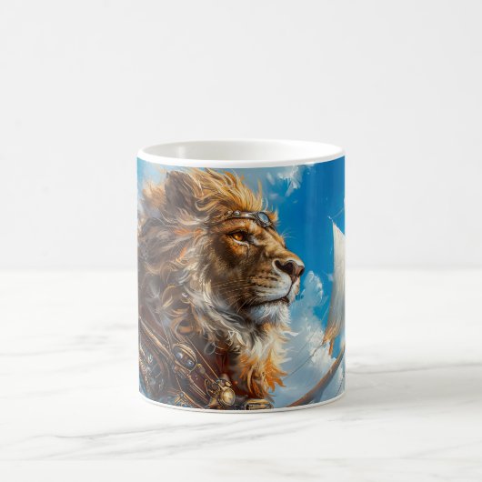 Mug Lion Steampunk (Centre)