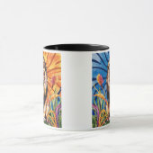 Mug Lion Watercolor moderne (Centre)