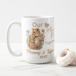 Mug Lioness and Cub, Notre première fête des mères ens