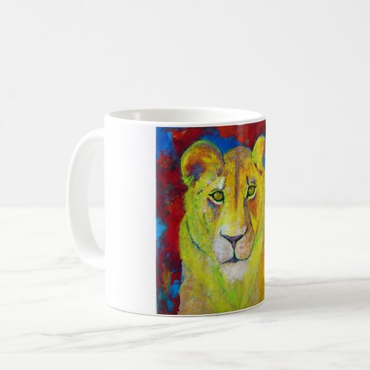 Mug Lionne (Devant gauche)