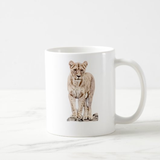 Mug Lionne majestueuse (Droite)