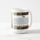 Mug Lionne sur sa mise à mort (Devant droit)