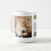 Mug Lionne sur sa mise à mort (Devant gauche)