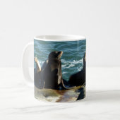 Mug Lions de la mer de San Diego (Devant gauche)