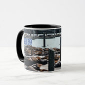 Mug Lions de mer du quai 39 (Devant gauche)