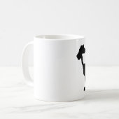 Mug Lions noirs et blancs (Devant gauche)