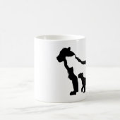 Mug Lions noirs et blancs (Centre)