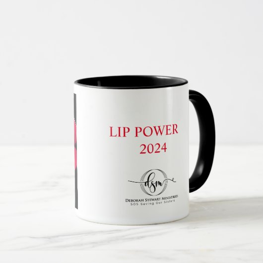 MUG LIP POWER 2024 (Devant droit)