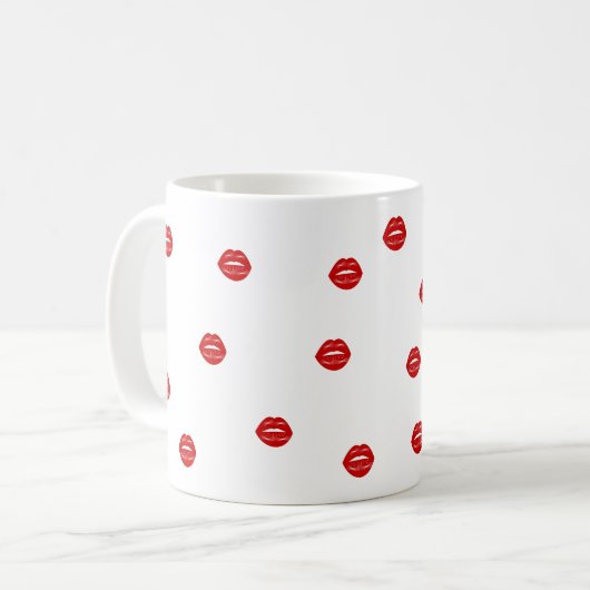 Mug Lips fête de Bachelorette (Devant gauche)