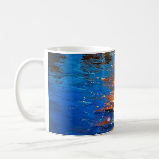 Mug Liquid Fire at Dusk (Gauche)