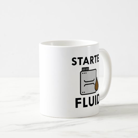 Mug Liquide de démarrage (Devant droit)