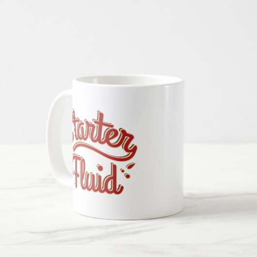 Mug Liquide de démarrage (Devant gauche)