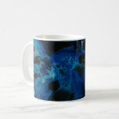Mug Liquide psychédélique bleu foncé (Devant gauche)