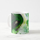 Mug Liquide vert et blanc (Devant gauche)