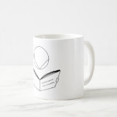 Mug Lire (Devant droit)
