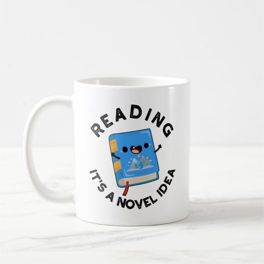 Mug Lire C'est une idée novatrice amusant jeu de livre (Gauche)