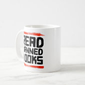 MUG LIRE DES LIVRES INTERDITS (Devant gauche)