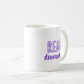 Mug Lire diversement (Devant droit)