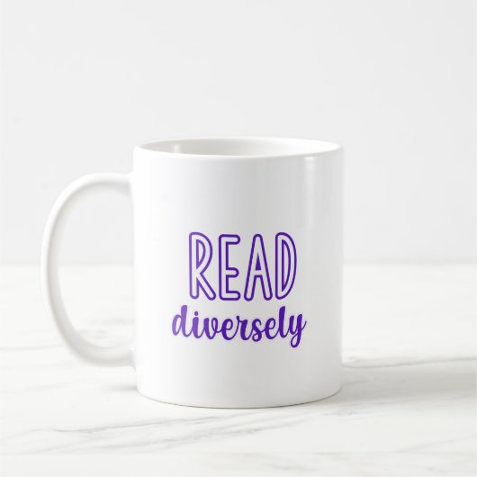 Mug Lire diversement (Gauche)