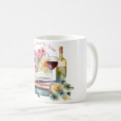 Mug Lire entre les vins (Devant droit)