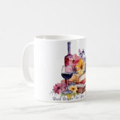 Mug Lire entre les vins (Devant gauche)