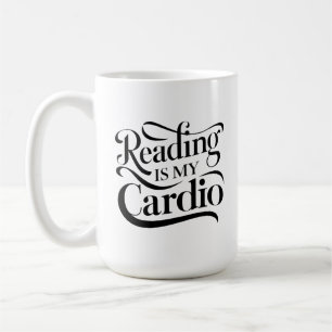 Mug Lire est My Cardio - Professeur amusant