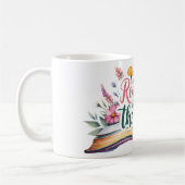 Mug Lire est My Therapy Fleur sauvage Bookish (Gauche)