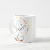 Mug Lire et vivre 1000 rêves (Devant gauche)