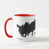 Mug Lire Ishmael Wolves (Gauche)